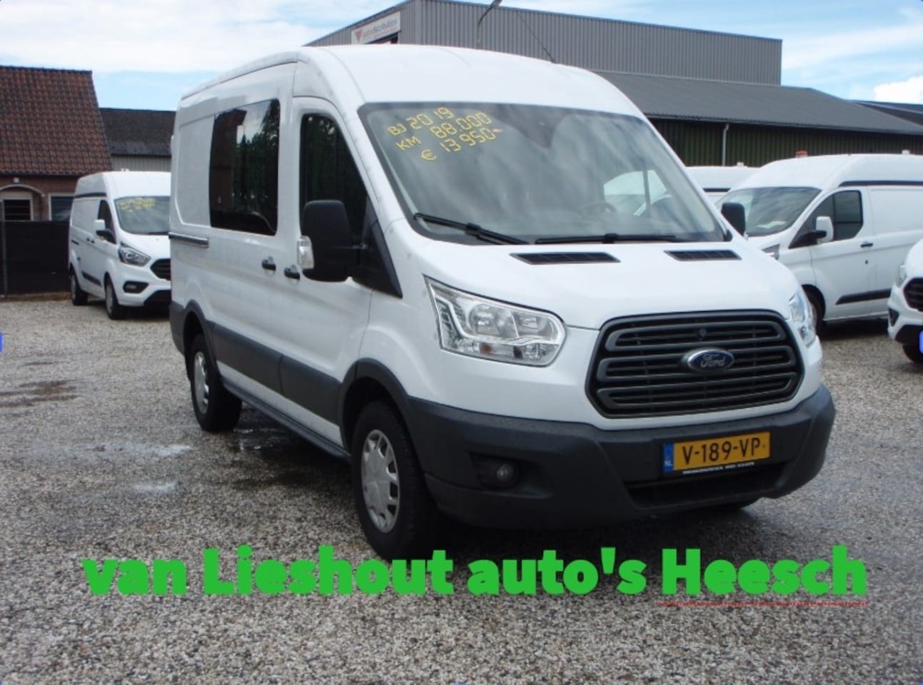 Ford Transit - 350 L2H2 zeer nette Trend 88503 km bj 2019 - AutoWereld.nl