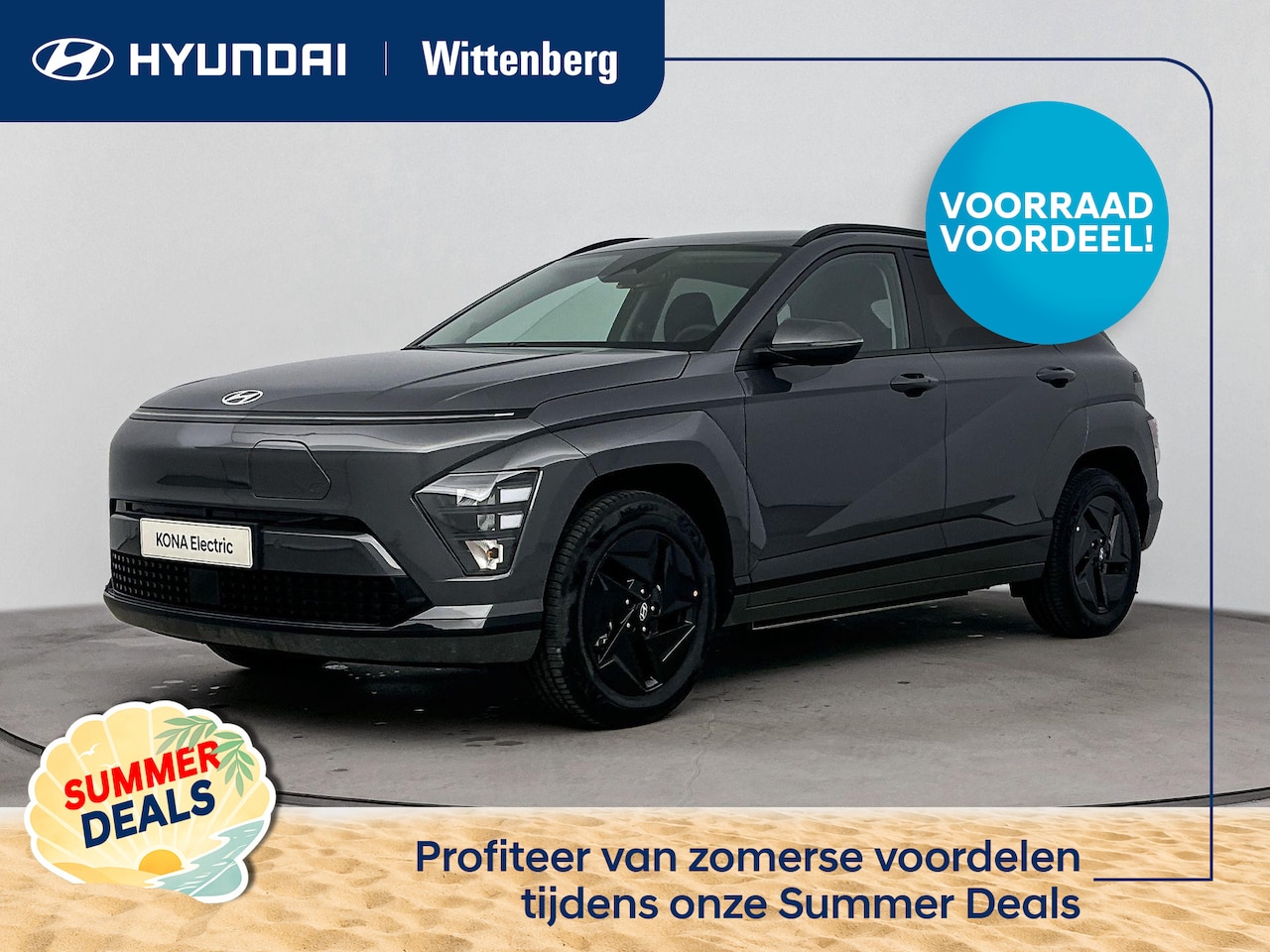 Hyundai Kona Electric - Long Range Pure Edition 64.8 kWh | Apple Carplay/Android Auto | Lichtmetalen velgen 5-spaa - AutoWereld.nl