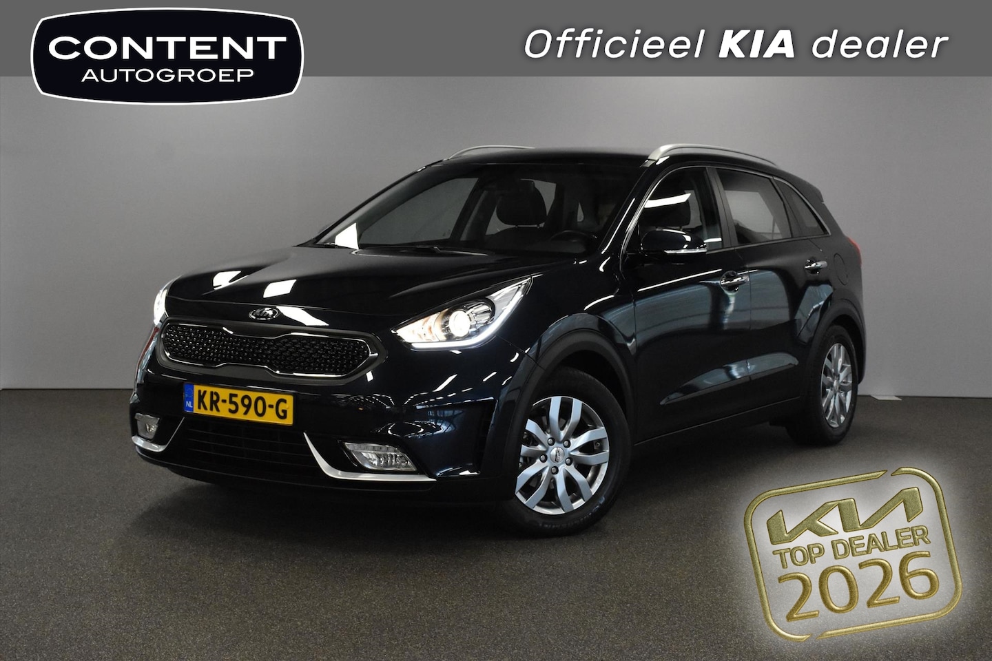Kia Niro - 1.6 GDi Hybrid 141pk DCT6 First Edition TREKHAAK - AutoWereld.nl
