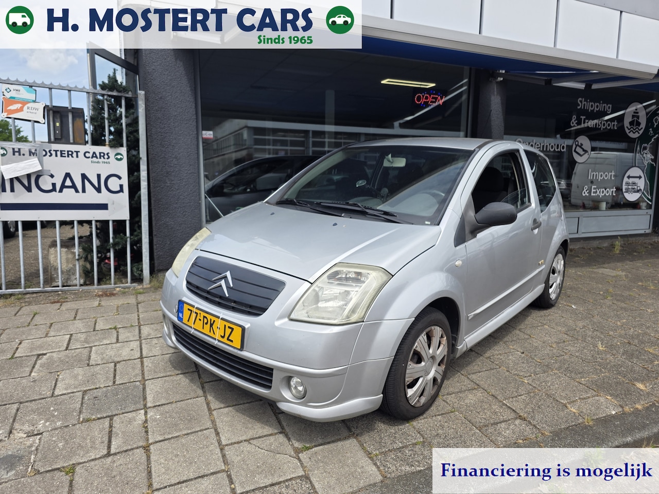Citroën C2 - 1.4i VTR Electr. Ramen APK t/m April 2027 Bj.2004 Nette en Sportieve auto - AutoWereld.nl