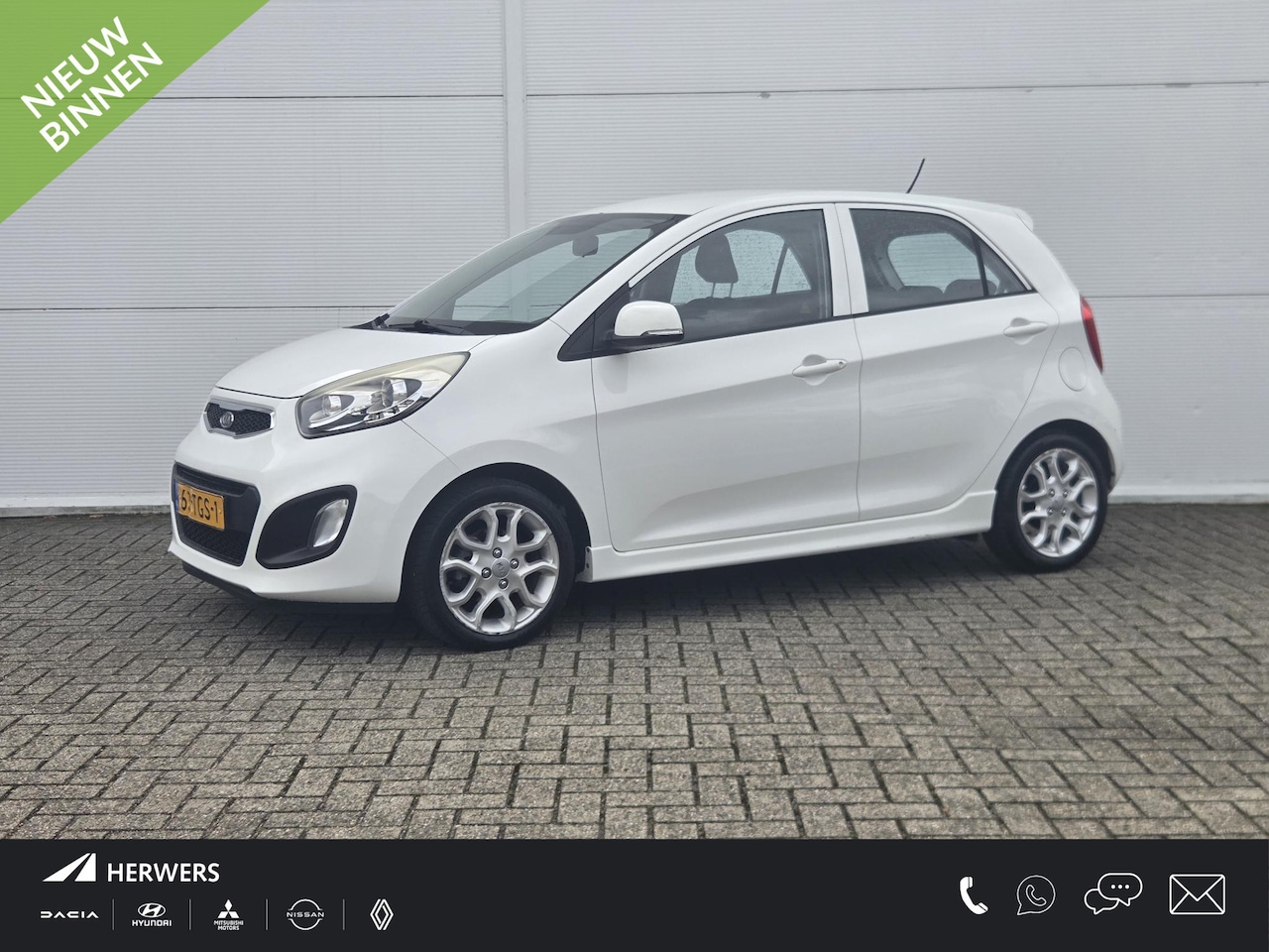 Kia Picanto - 1.2 CVVT Comfort Pack / 4 Cilinder (85 PK) / Airco / Boekjes + Onderhouden / 1e Eigenaar / - AutoWereld.nl