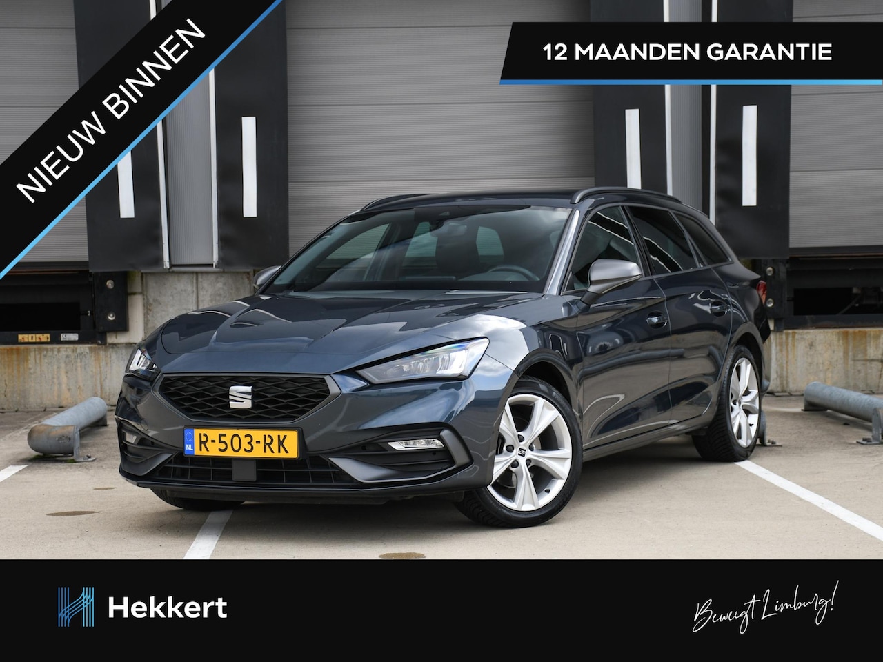 SEAT Leon Sportstourer - FR Business 1.0 eTSI 110pk Automaat CRUISE.C | NAVI | 17''LM | APPLE-CARPLAY | SFEERVERL. - AutoWereld.nl