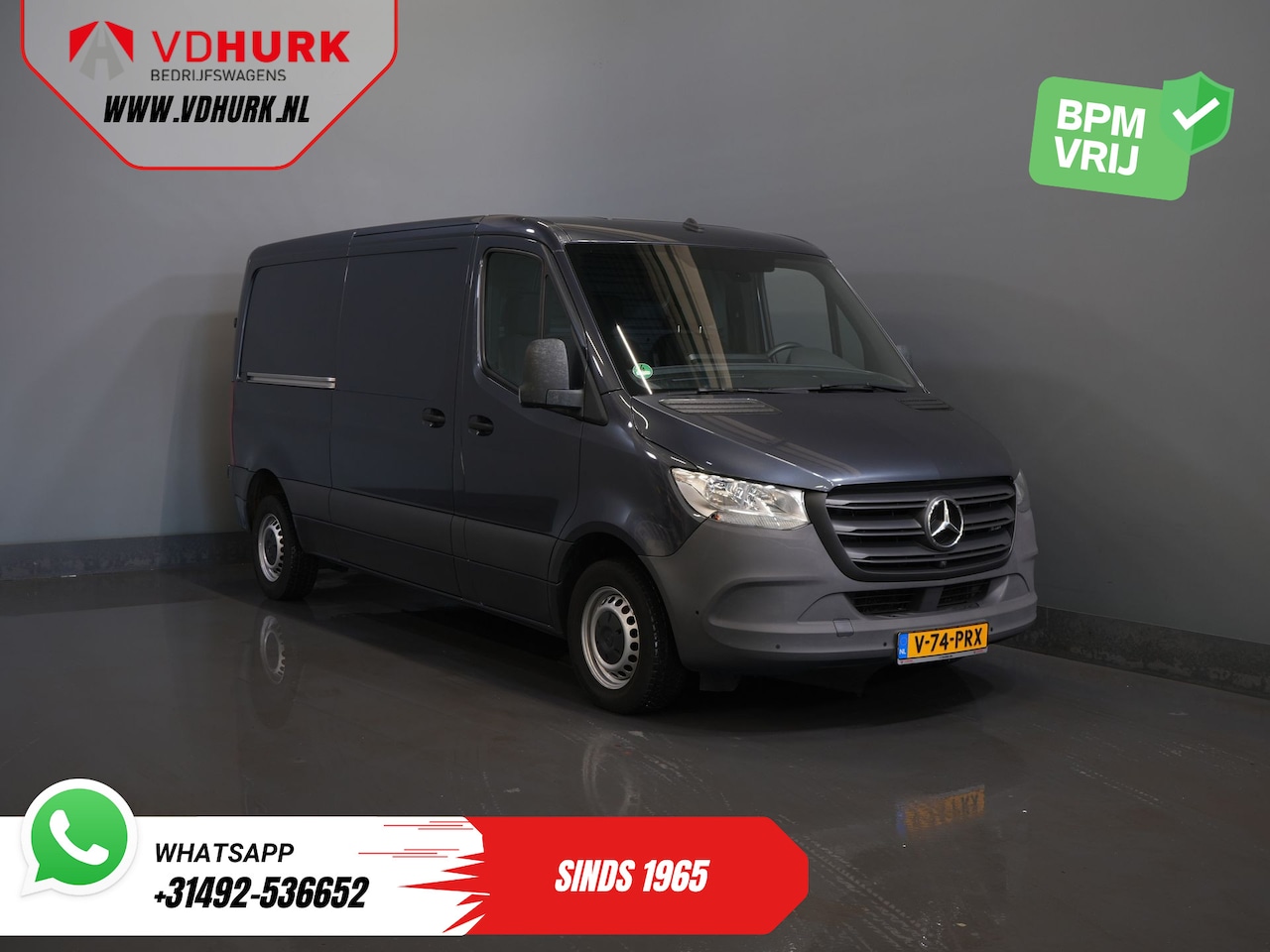 Mercedes-Benz Sprinter - 150 pk L2 2x Schuifdeur/ 360 Camera/ Carplay/ Airco/ Navi/ PDC/ Trekhaak - AutoWereld.nl