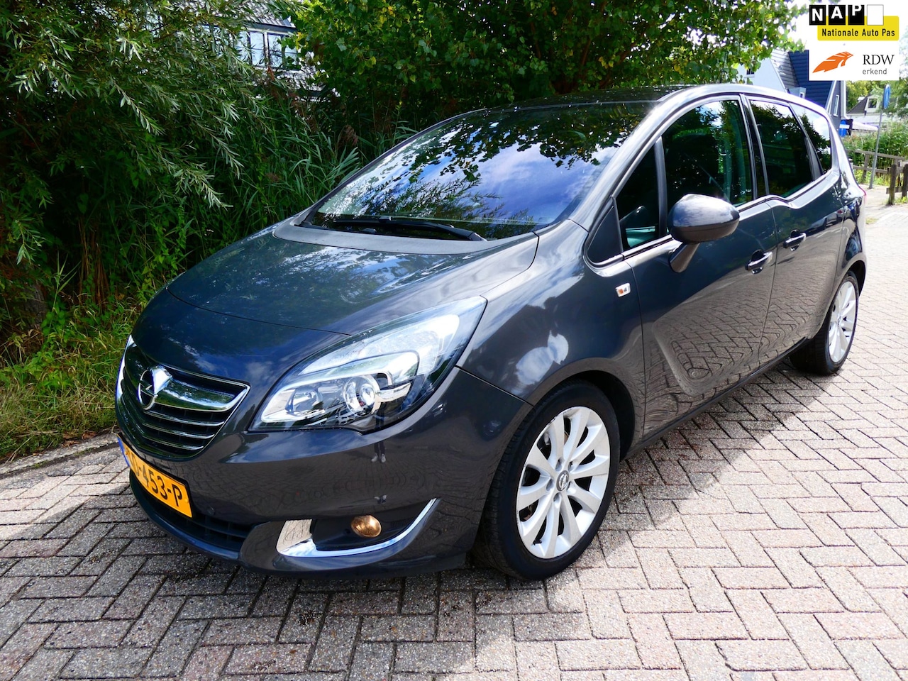 Opel Meriva - 1.4 Turbo Automaat Clima Navi Panorama PDC Trekhaak - AutoWereld.nl