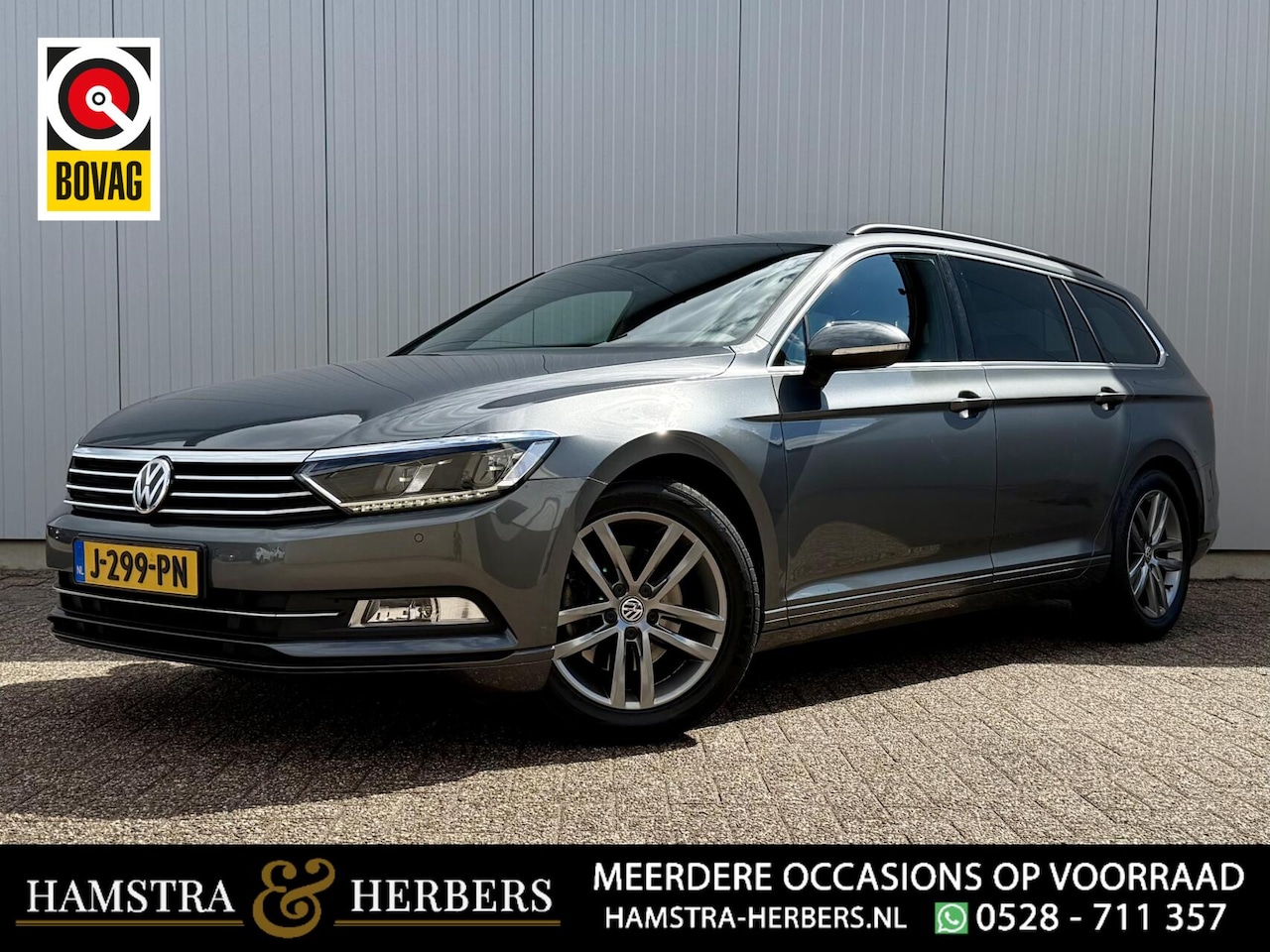Volkswagen Passat Variant - 1.4 TSI ACT R-line ACC Antraciet - AutoWereld.nl