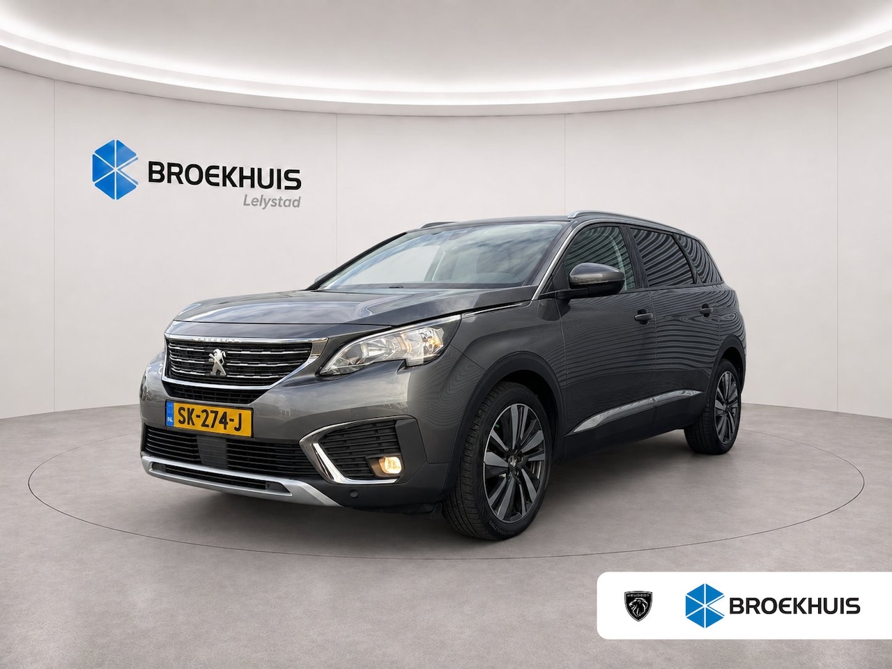 Peugeot 5008 - 1.2 PURETECH 130PK 7-ZITS ALLURE / NAVI / LEDER / CLIMA / FULL-LED / PDC / 19" LMV / CAMER - AutoWereld.nl