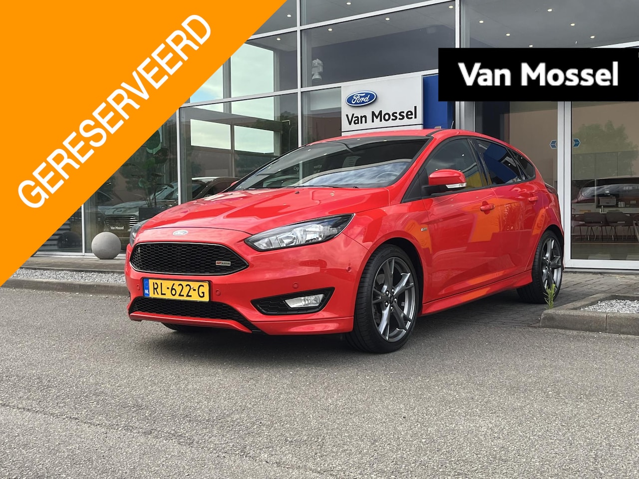 Ford Focus - 1.5 ST-Line | Cruise Control | Achteruitrijcamera | Navigatie | Voorruitverwarming | Airco - AutoWereld.nl