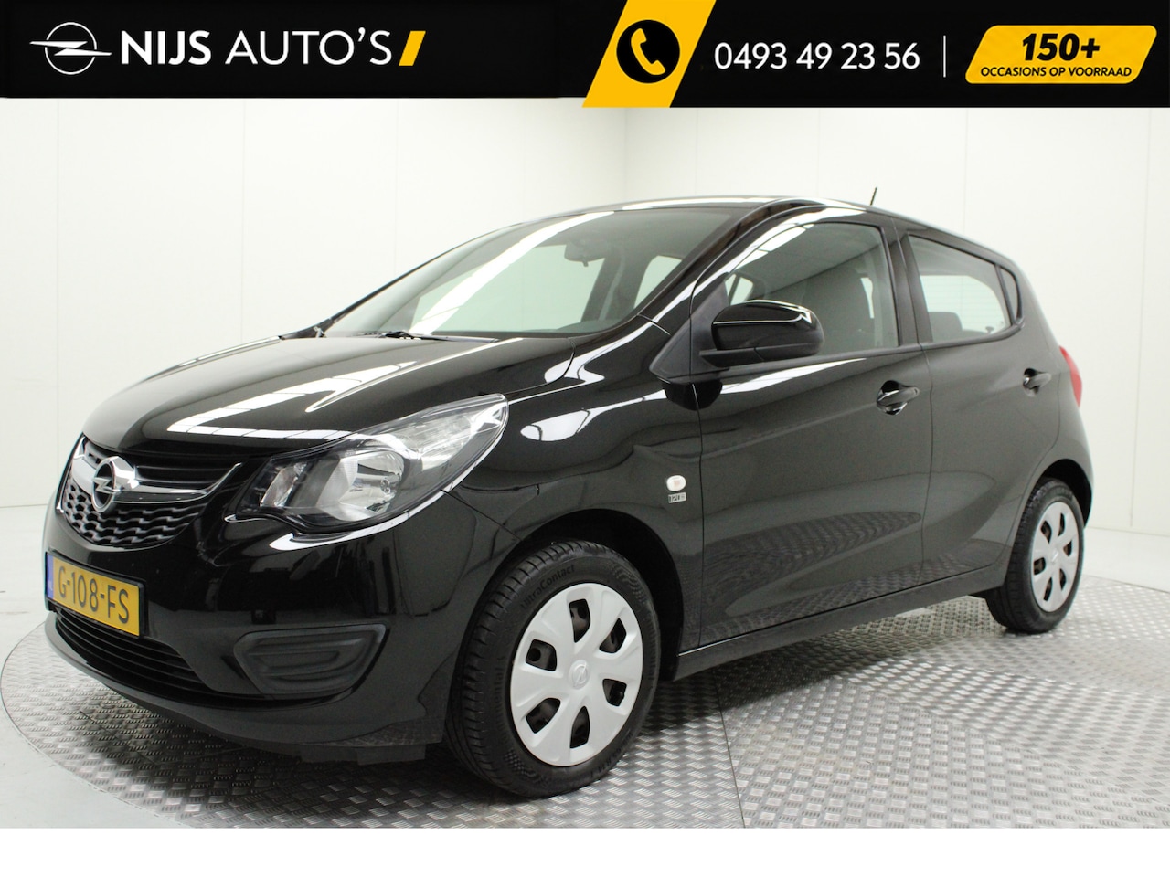 Opel Karl - 1.0 ecoFLEX 120 Jaar Edition | airco | cruise control | bluetooth telefoon - AutoWereld.nl