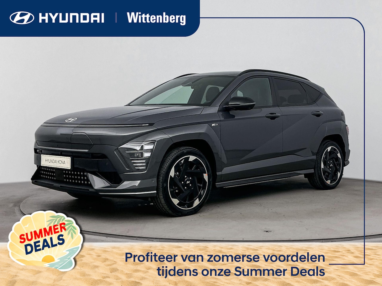 Hyundai Kona Electric - N Line 64.8 kWh | Apple Carplay/Android Auto | Lichtmetalen velgen 5-spaaks 19" N Line| Na - AutoWereld.nl
