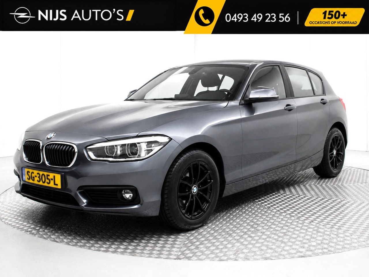 BMW 1-serie - 118i Corporate Lease Executive Automaat | Navigatie | Afneembare Trekhaak | Climate Contro - AutoWereld.nl