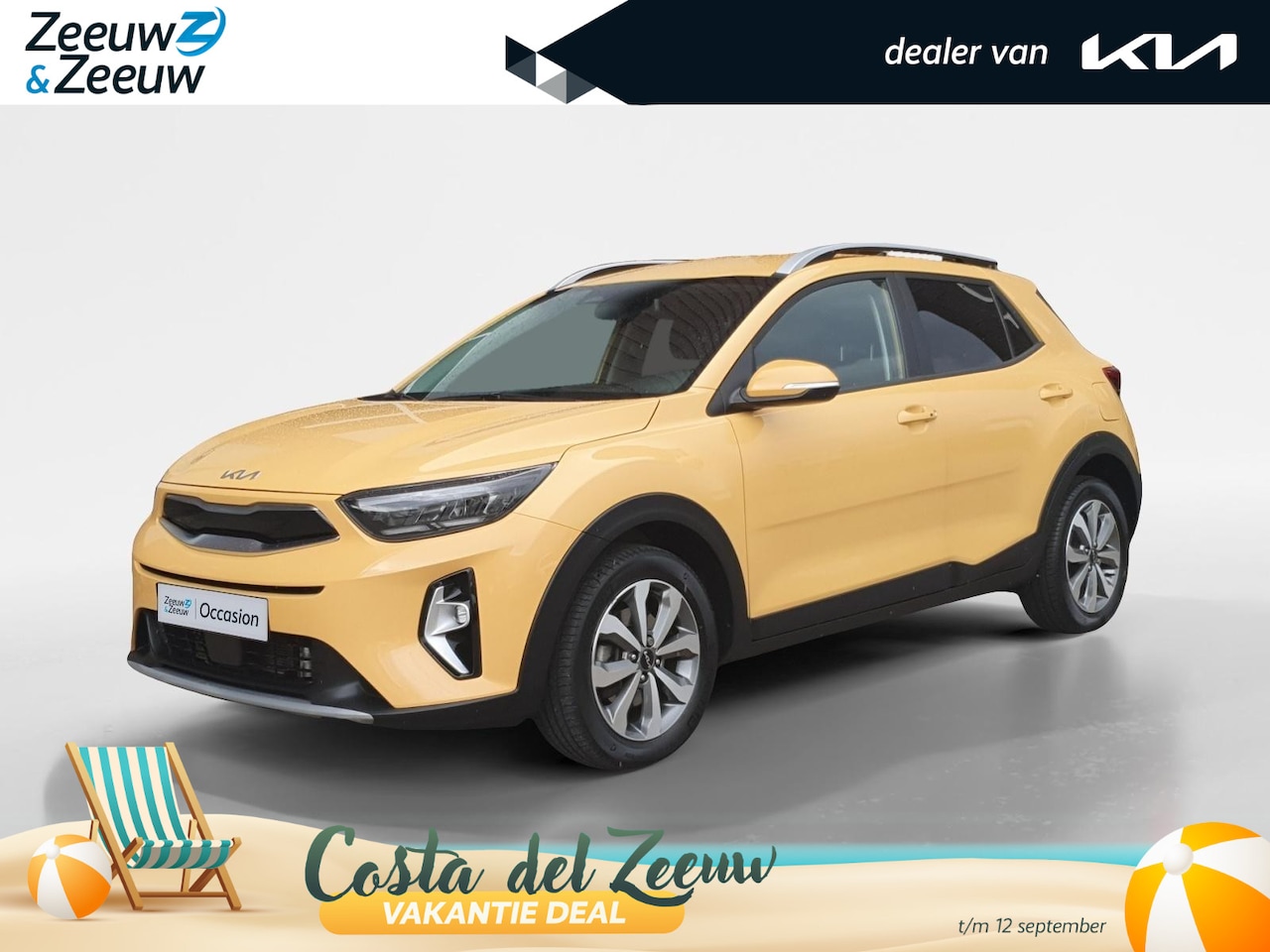 Kia Stonic - 1.0 T-GDi MHEV DynamicPlusLine | Navigatie | Camera | Climate control | Getinte ramen acht - AutoWereld.nl