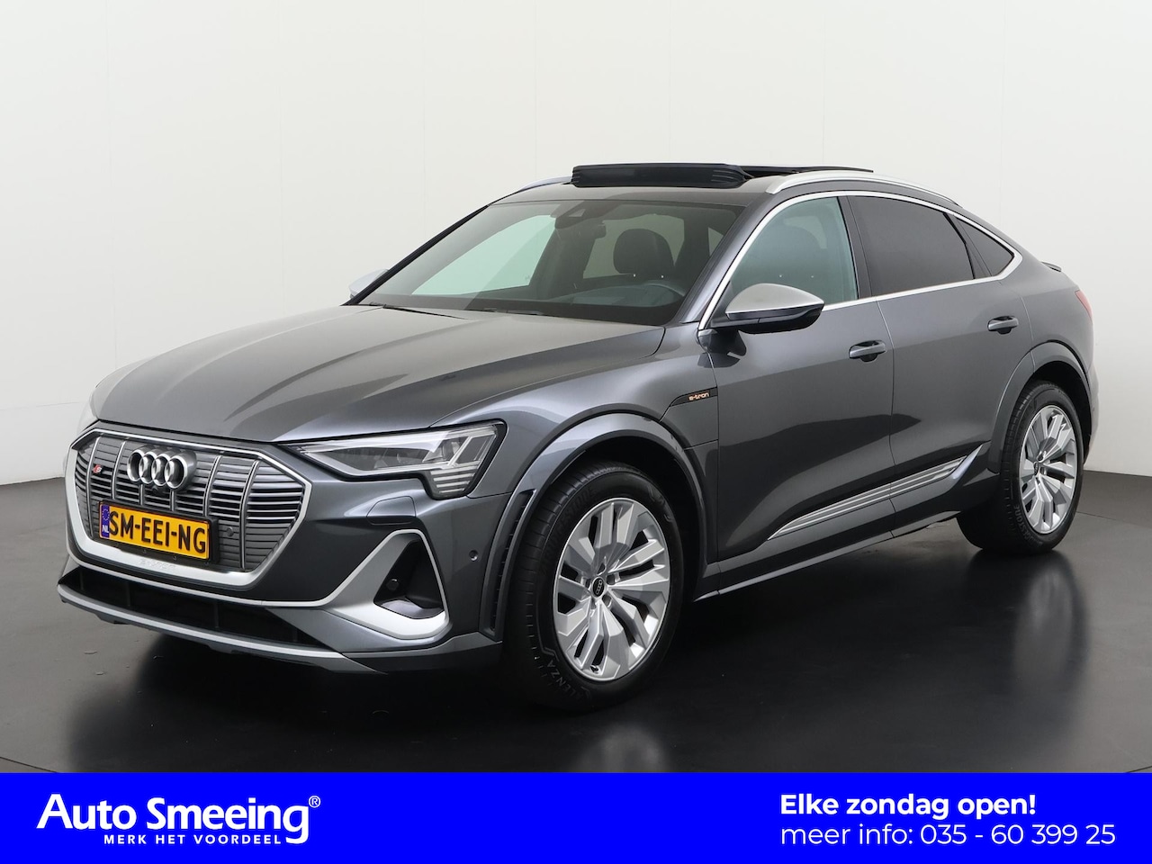 Audi e-tron - S quattro 95 kWh S-Line | SOH 94% | Panoramadak | Trekhaak | Head Up | Bang&Olufsen | Zond - AutoWereld.nl