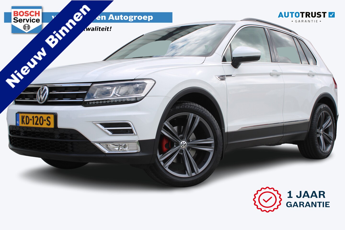 Volkswagen Tiguan - 1.4 TSI ACT Connected Series | Incl. 12 maanden garantie | Cruise control | Climate contro - AutoWereld.nl