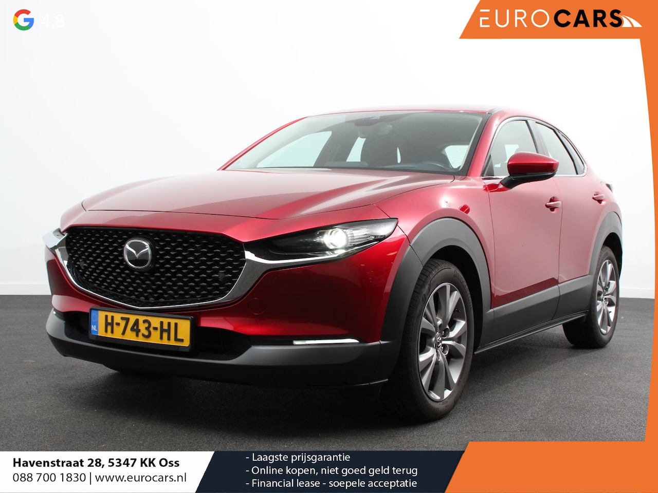 Mazda CX-30 - 2.0 e-SkyActiv-X 180pk M Hybrid Comfort Navigatie Climate Control Trekhaak Cruise Control - AutoWereld.nl