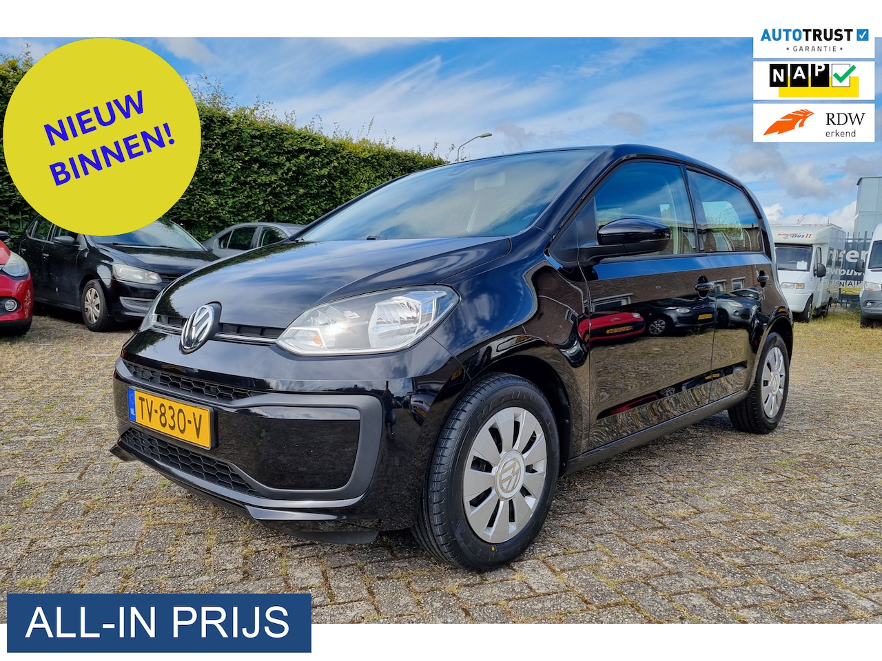 Volkswagen Up! - 1.0 BMT move up! ✅NETTE AUTO ✅5-DEURS ✅AIRCO - AutoWereld.nl