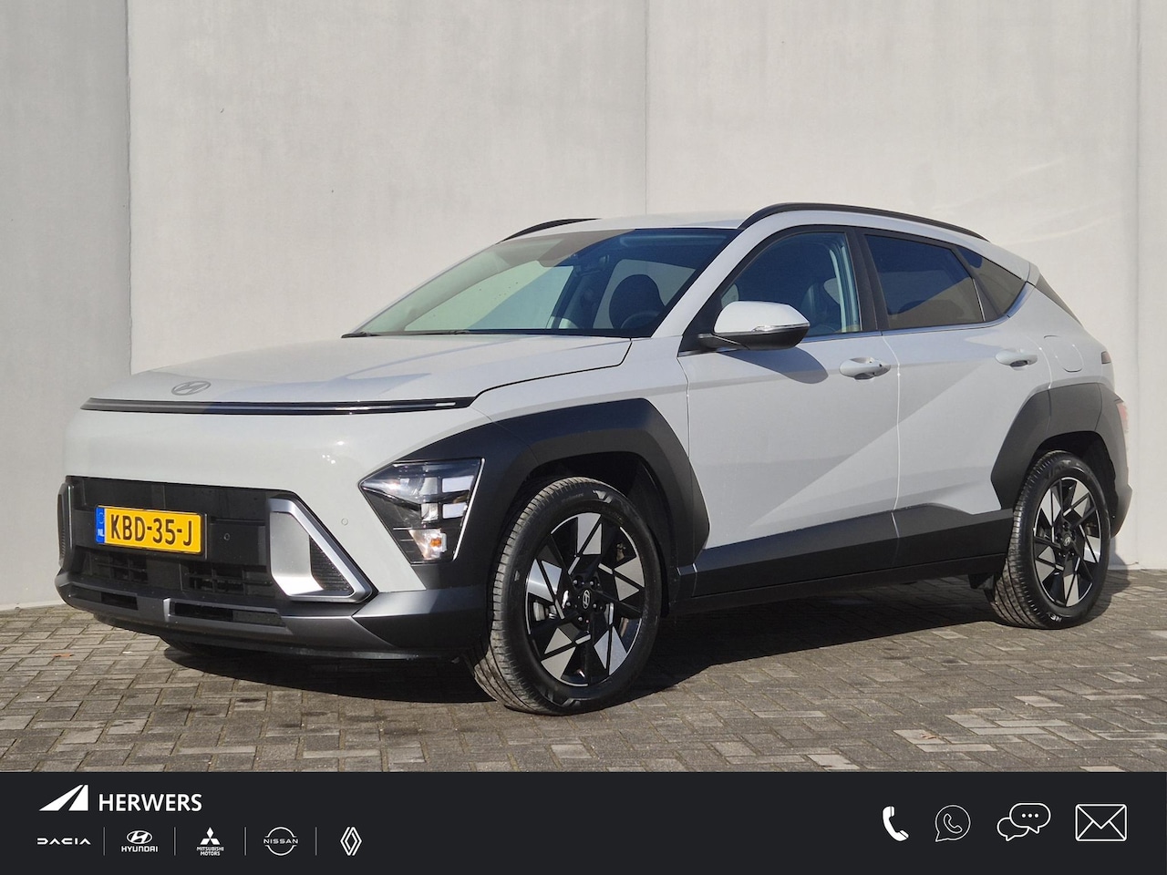 Hyundai Kona - 1.6 GDI HEV Comfort Smart Automaat / Fabrieksgarantie tot 2-2030 / Stuur- & Stoelverwarmin - AutoWereld.nl