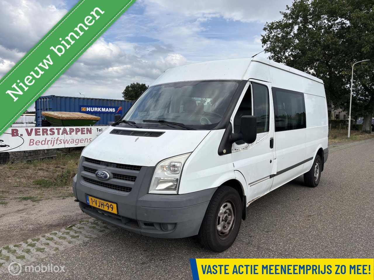 Ford Transit - 330L 2.4 TDCI HD DC dubbele cabine 2.4 motor !!!!! - AutoWereld.nl