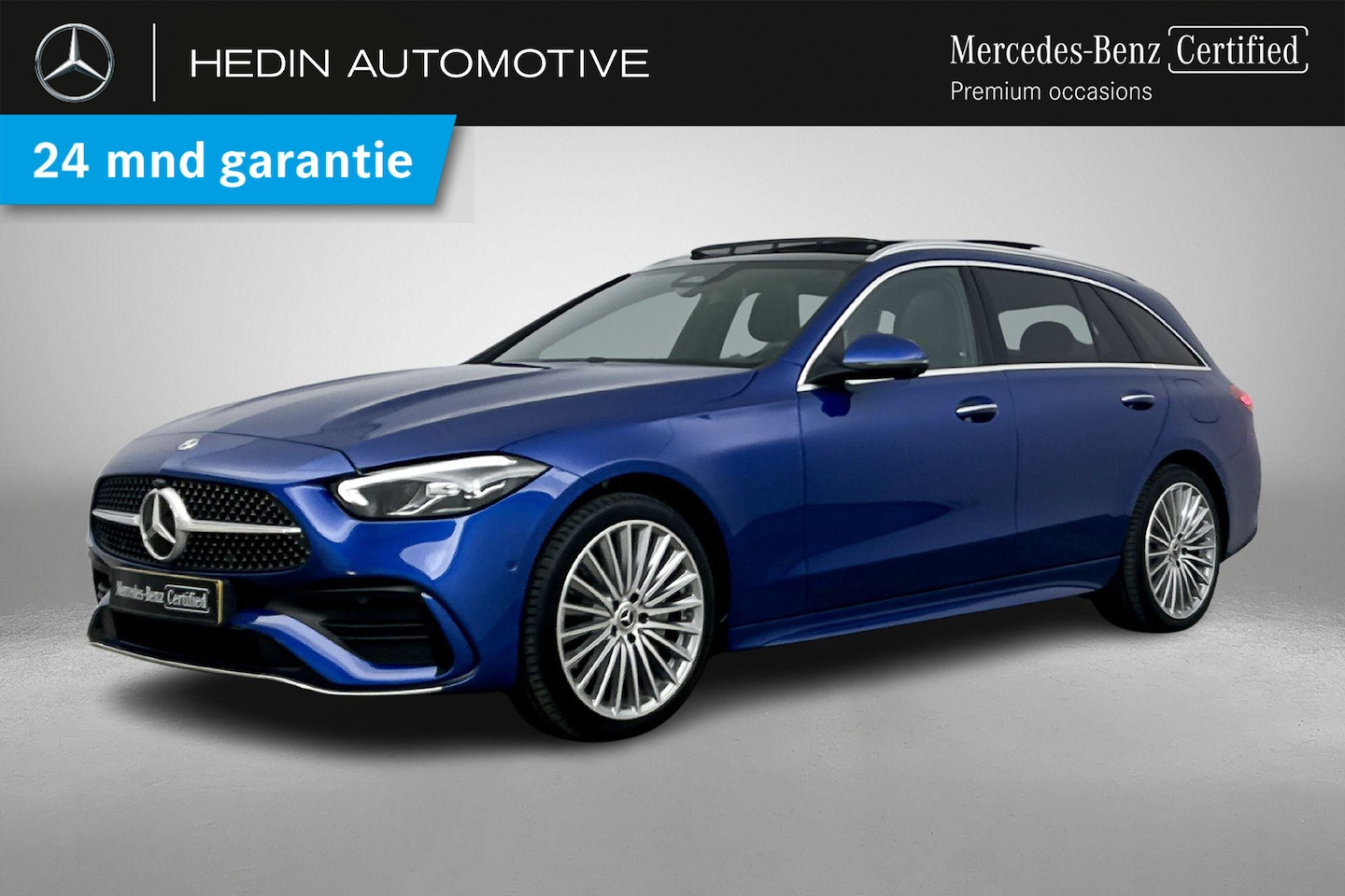 Mercedes-Benz C-klasse Estate - C 300e Automaat Business Solution AMG | Comfortpakket Plus | Trekhaak - AutoWereld.nl