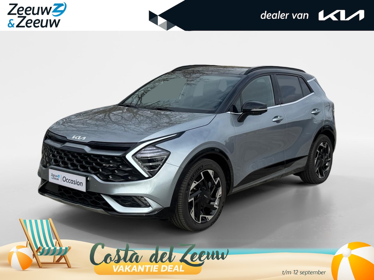 Kia Sportage - 1.6 T-GDi Plug-in Hybrid AWD GT-Line | Panorama schuifdak | Camera | Stoel en Stuurwielver - AutoWereld.nl