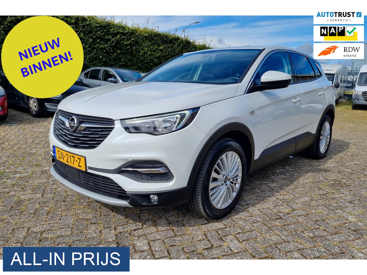 Opel Grandland X - 1.2 Turbo Innovation ✅1e EIGENAAR ✅TREKHAAK - AutoWereld.nl