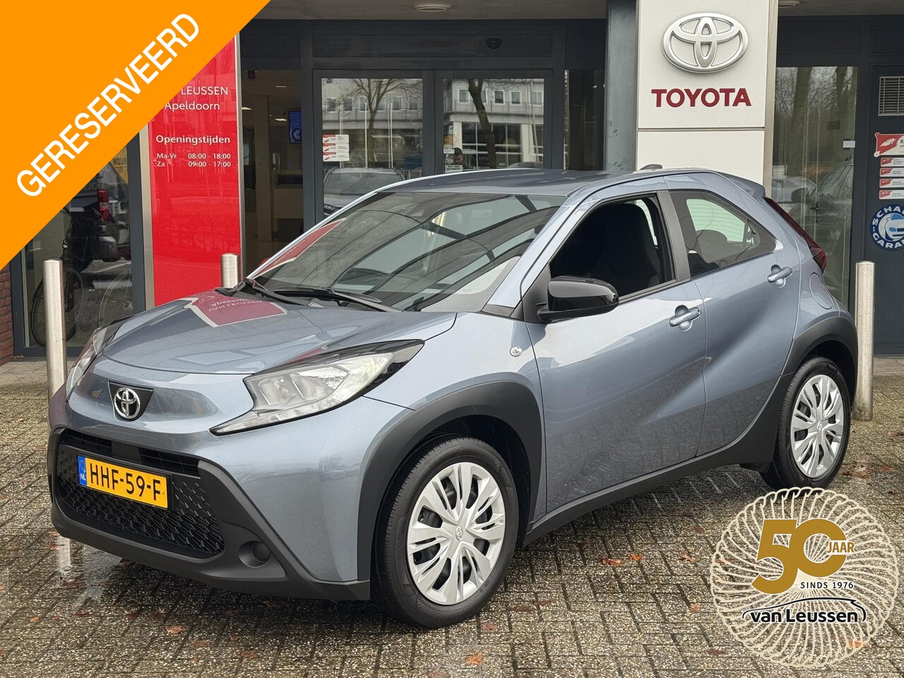 Toyota Aygo X - PLAY AIRCO AD-CRUISE CAMERA APPLE/ANDROID EL-RAMEN/SPIEGELS NL-AUTO - AutoWereld.nl