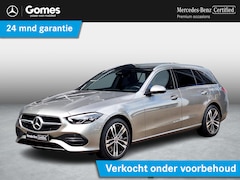 Mercedes-Benz C-klasse Estate - 300 e Luxury Line | Panoramadak | Trekhaak Afneembaar | Achteruitrijcamera | Memory pakket