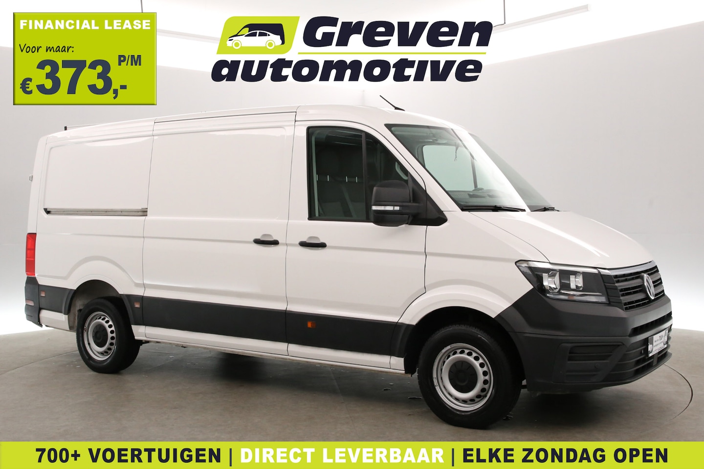 Volkswagen Crafter - 2.0 TDI L3H2 140PK | Airco | Cruise | 3 Zits | Parkeersensoren - AutoWereld.nl