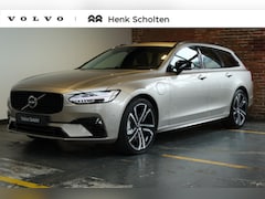 Volvo V90 - T8 Plug-in hybrid AWD Ultra Dark | 100% SOH | Luchtvering | Panoramadak | Semi-Elektrische