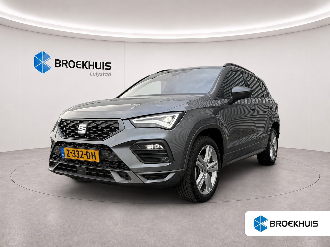 SEAT Ateca - 1.5 TSI 150PK FR BUSINESS INTENSE AUTOMAAT / NAVI / LEDER / CLIMA / FULL-LED / 18" LMV / K - AutoWereld.nl