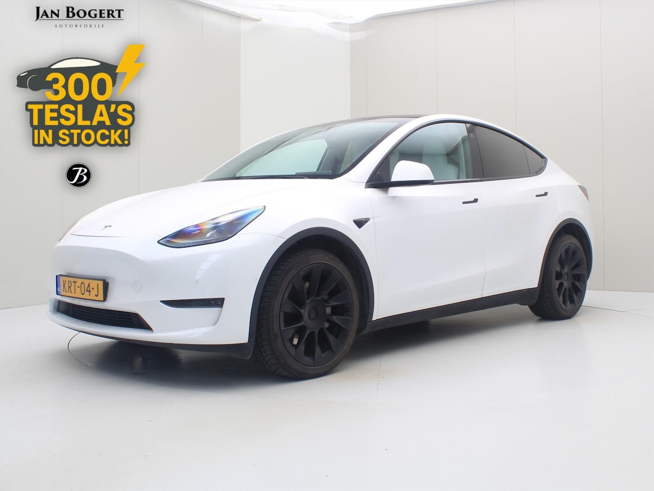 Tesla Model Y - Long Range AWD 75kWh 351pk AMD RYZEN [ WIT LEDER+AUTOPILOT+20 INCH+PREMIUM AUDIO ] - AutoWereld.nl