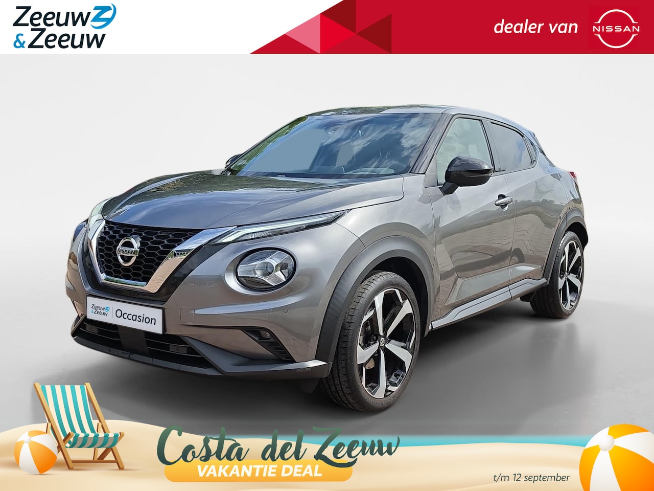 Nissan Juke - 1.0 DIG-T Tekna 117PK | 1ste eigenaar | Navigatie | Cruise Control | Climate Control | Sto - AutoWereld.nl