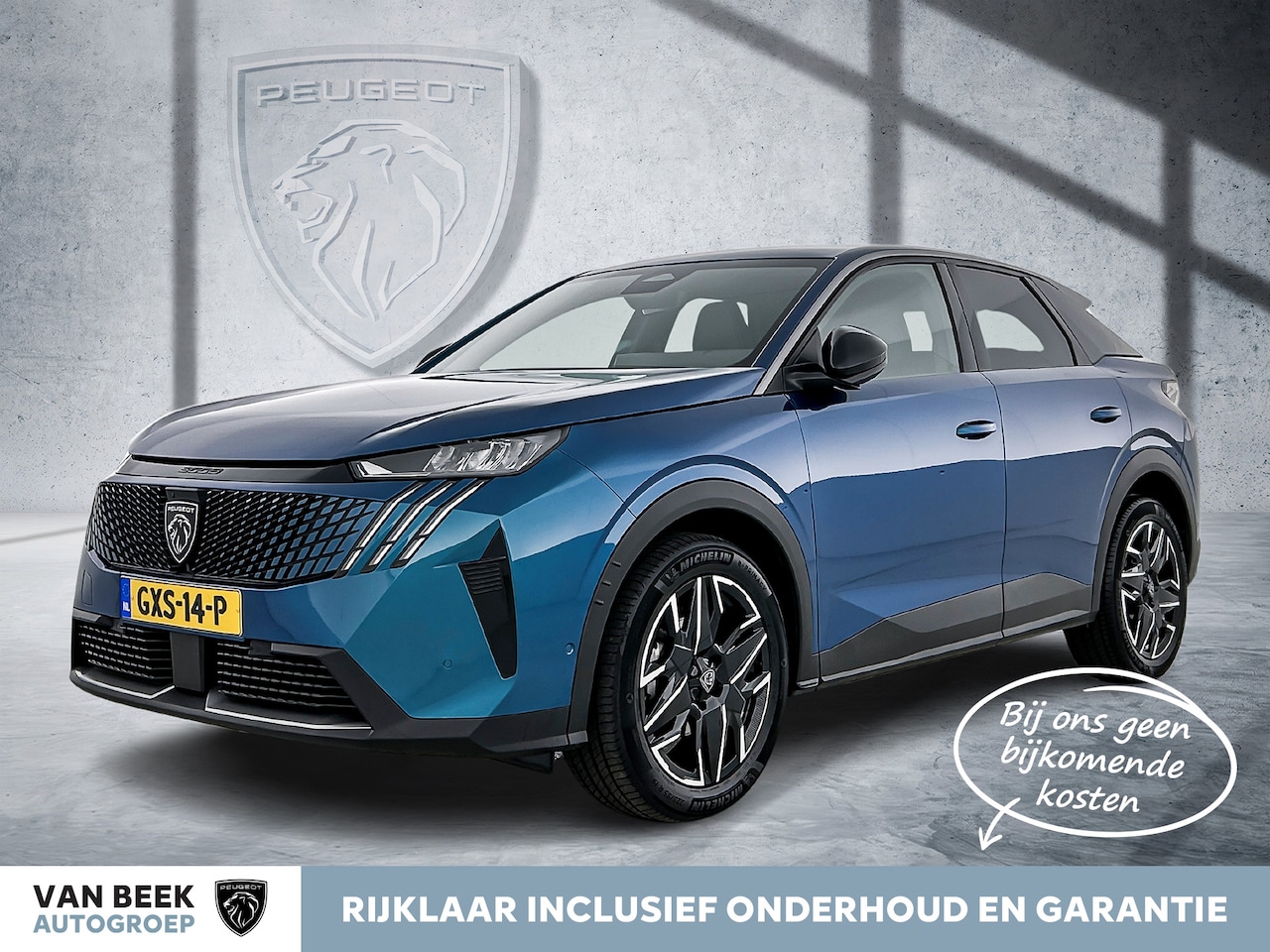 Peugeot 3008 - Hybrid 145pk Automaat Allure | Rijklaar | Adaptive Cruise | 360 camera | Navigatie | - AutoWereld.nl