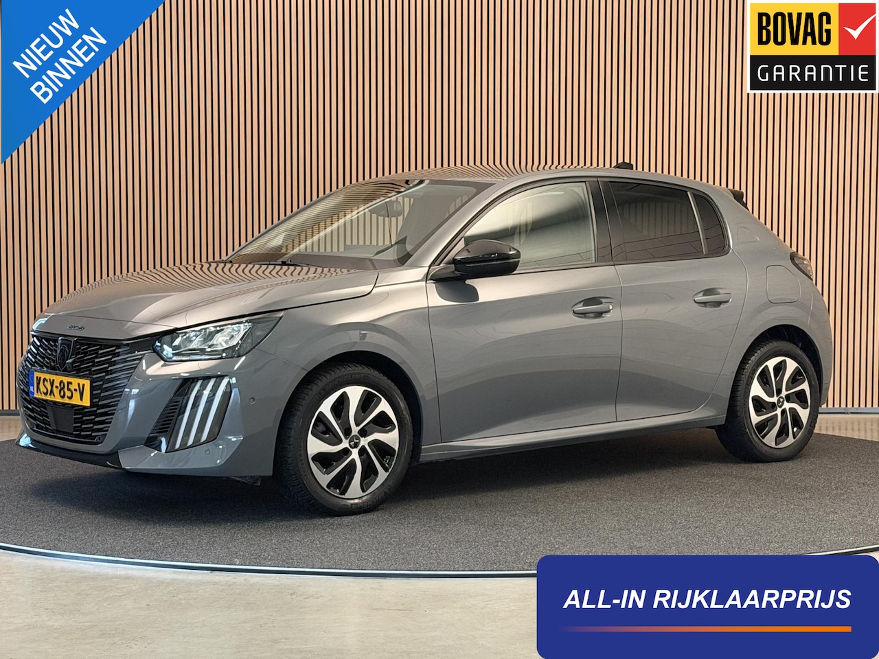 Peugeot 208 - 1.2 PureTech 100 PK Allure Pack | 360 Camera | BLiS | Adapt. Cruise | Carplay | Stoelverw. - AutoWereld.nl