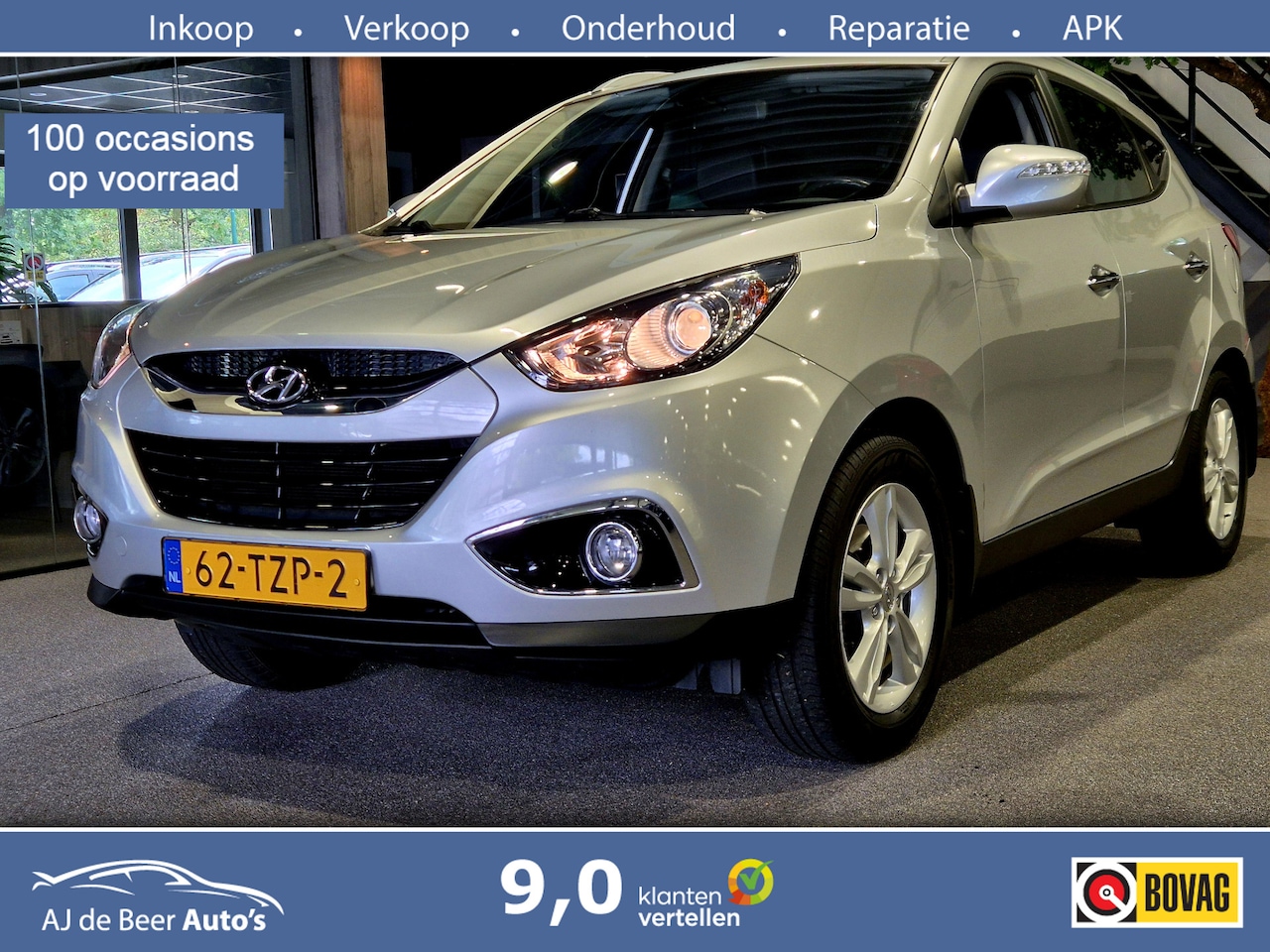 Hyundai ix35 - 2.0i Style Half leder | Airco | - AutoWereld.nl