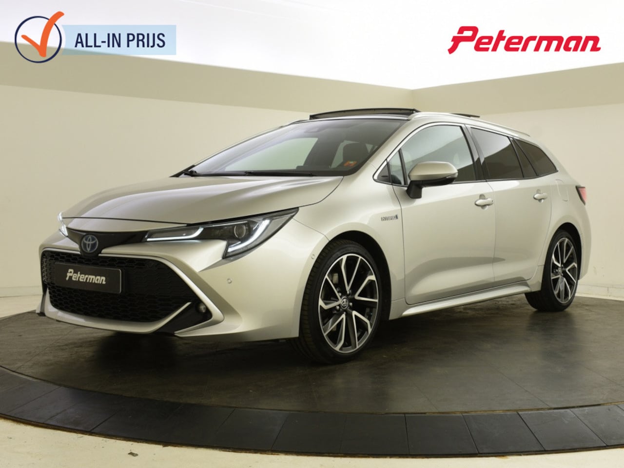 Toyota Corolla Touring Sports - 2.0 Hybrid Premium | Panorama | JBL | Head-up | Leder - AutoWereld.nl