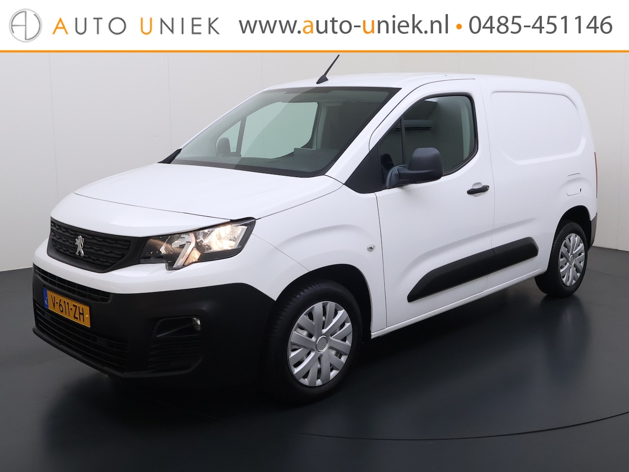 Peugeot Partner - 1.6 BlueHDI Premium 1.6 BlueHDI Premium, Trekhaak, Navigatie, Airco, EURO6, EX LEASE - AutoWereld.nl
