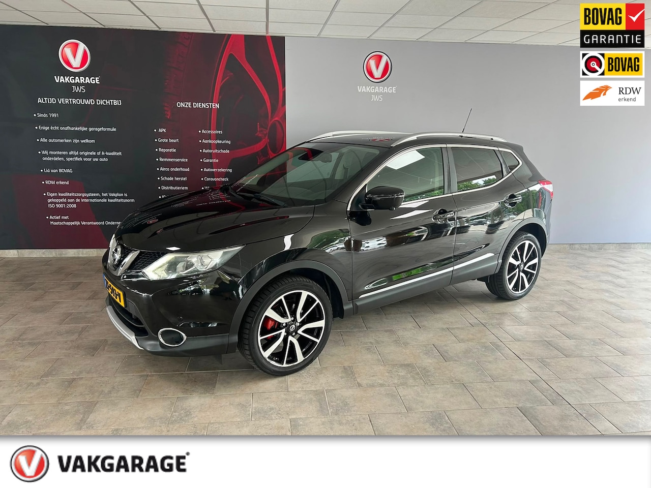 Nissan Qashqai - 1.6 Tekna. trekhaak. incl afl beurt en garantie. - AutoWereld.nl