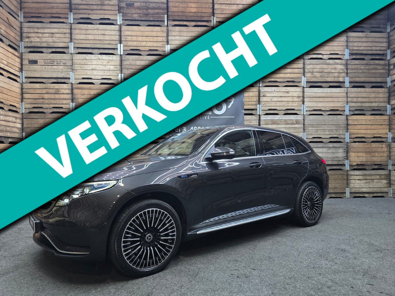 Mercedes-Benz EQC - 400 4MATIC AMG Line 80 kWh Pano Advance Clima Cruise 20"LM - AutoWereld.nl