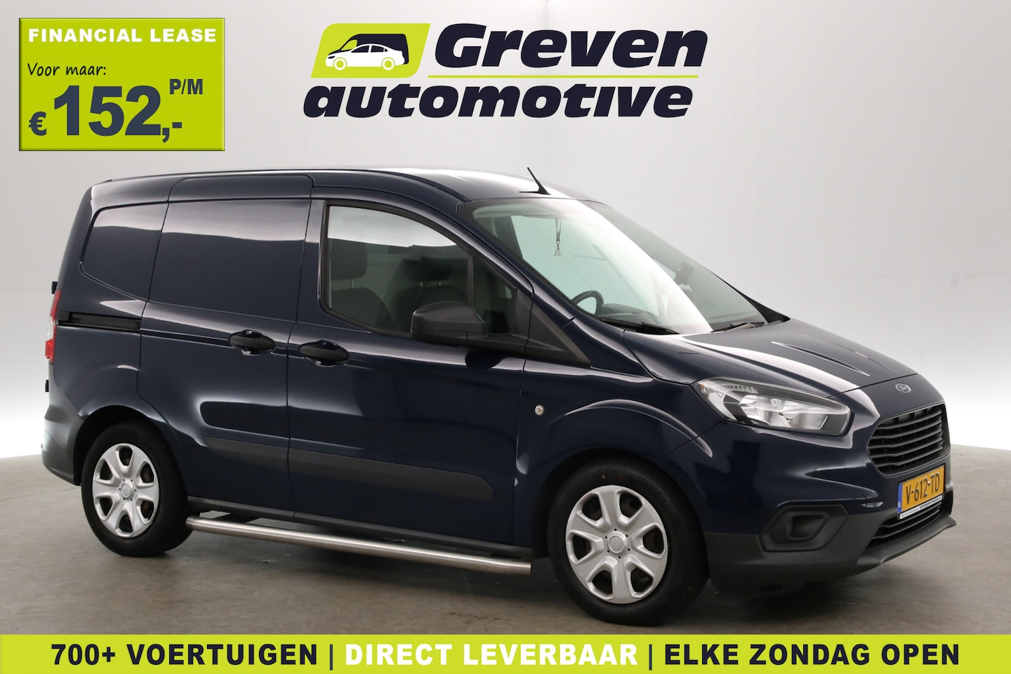 Ford Transit Courier - 1.5 TDCI | Airco | Navi | Parkeersensoren | Trekhaak - AutoWereld.nl
