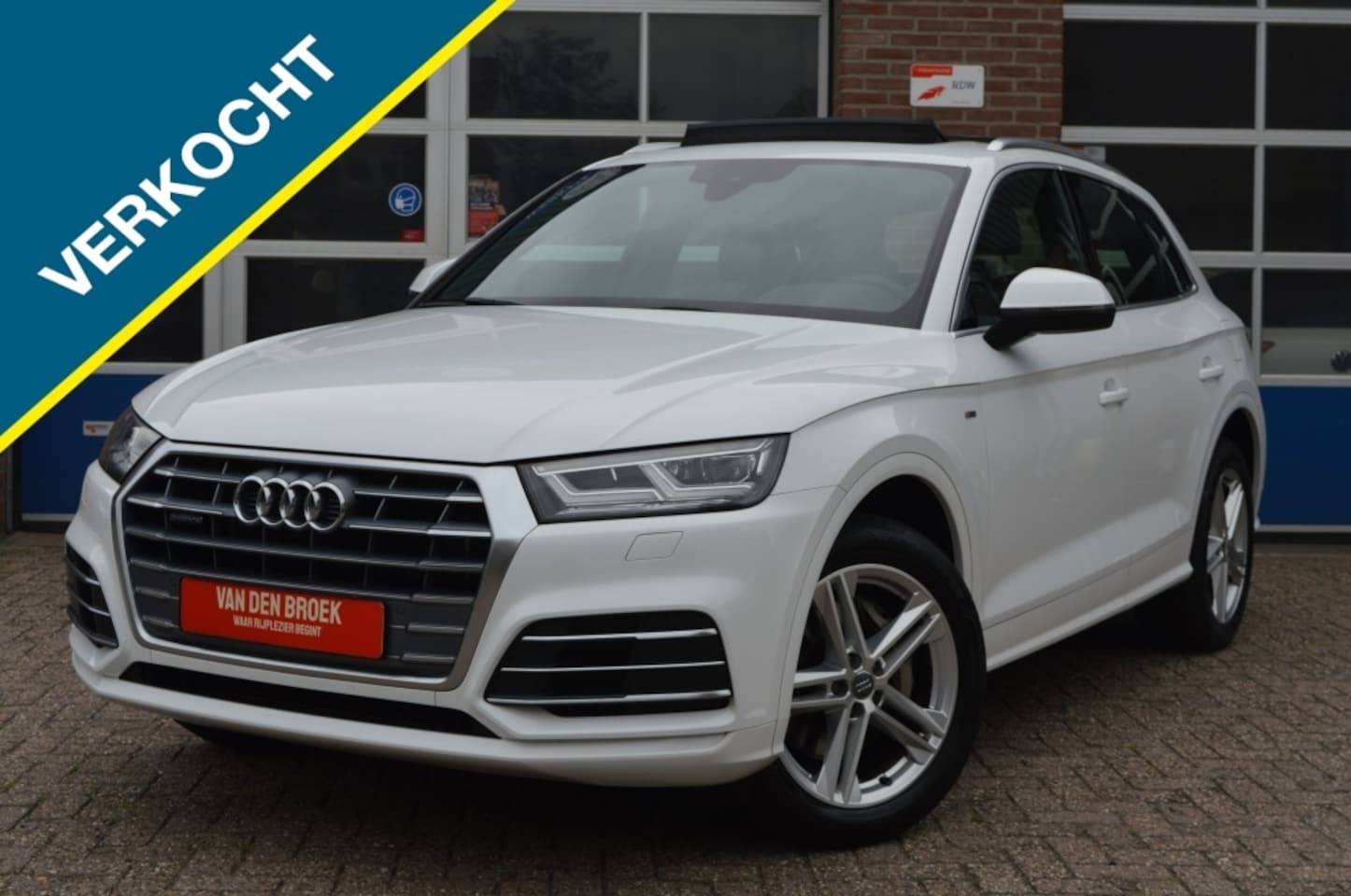 Audi Q5 - 50 TFSI e S-Line | HYBRID - PANODAK - AutoWereld.nl