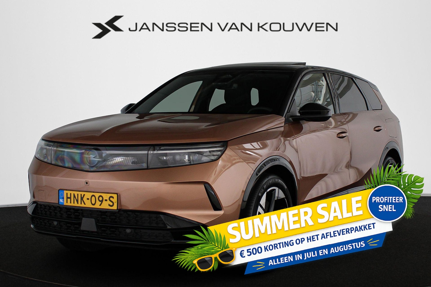 Opel Grandland Electric - GS 73 kWh Pano Leder Massage Stoelverwarming Stoelventilatie 20" - AutoWereld.nl