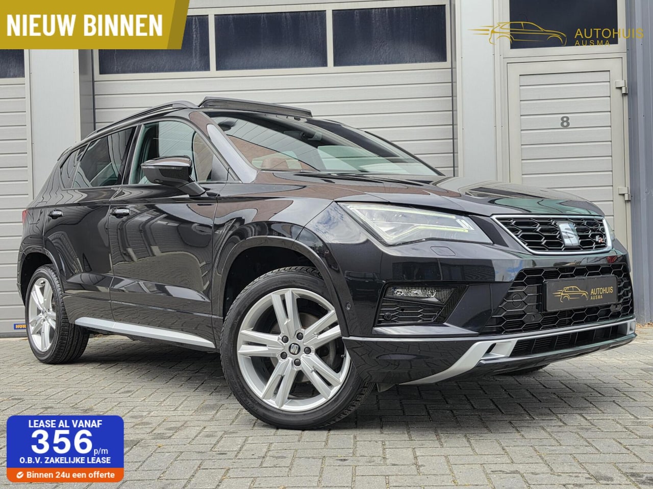SEAT Ateca - 1.5 TSI FR ACC/Pano/Trekhaak/Virtual/Alcantara/Led/Carplay/Camara/Sfeer/Beats/ - AutoWereld.nl