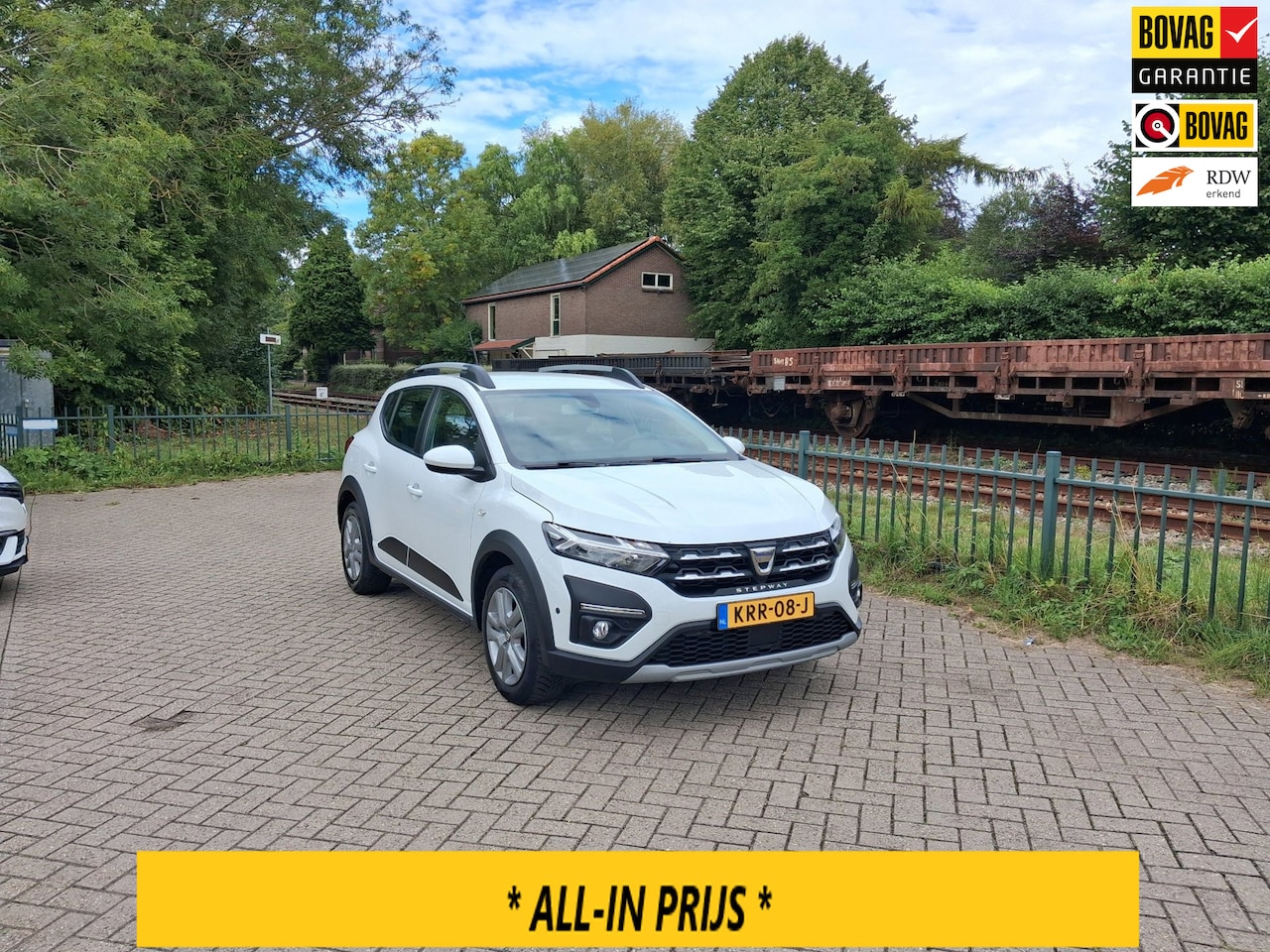 Dacia Sandero Stepway - 1.0 TCe 100 Bi-Fuel LPG G3 Expression airco navi ALLINPRIJS - AutoWereld.nl