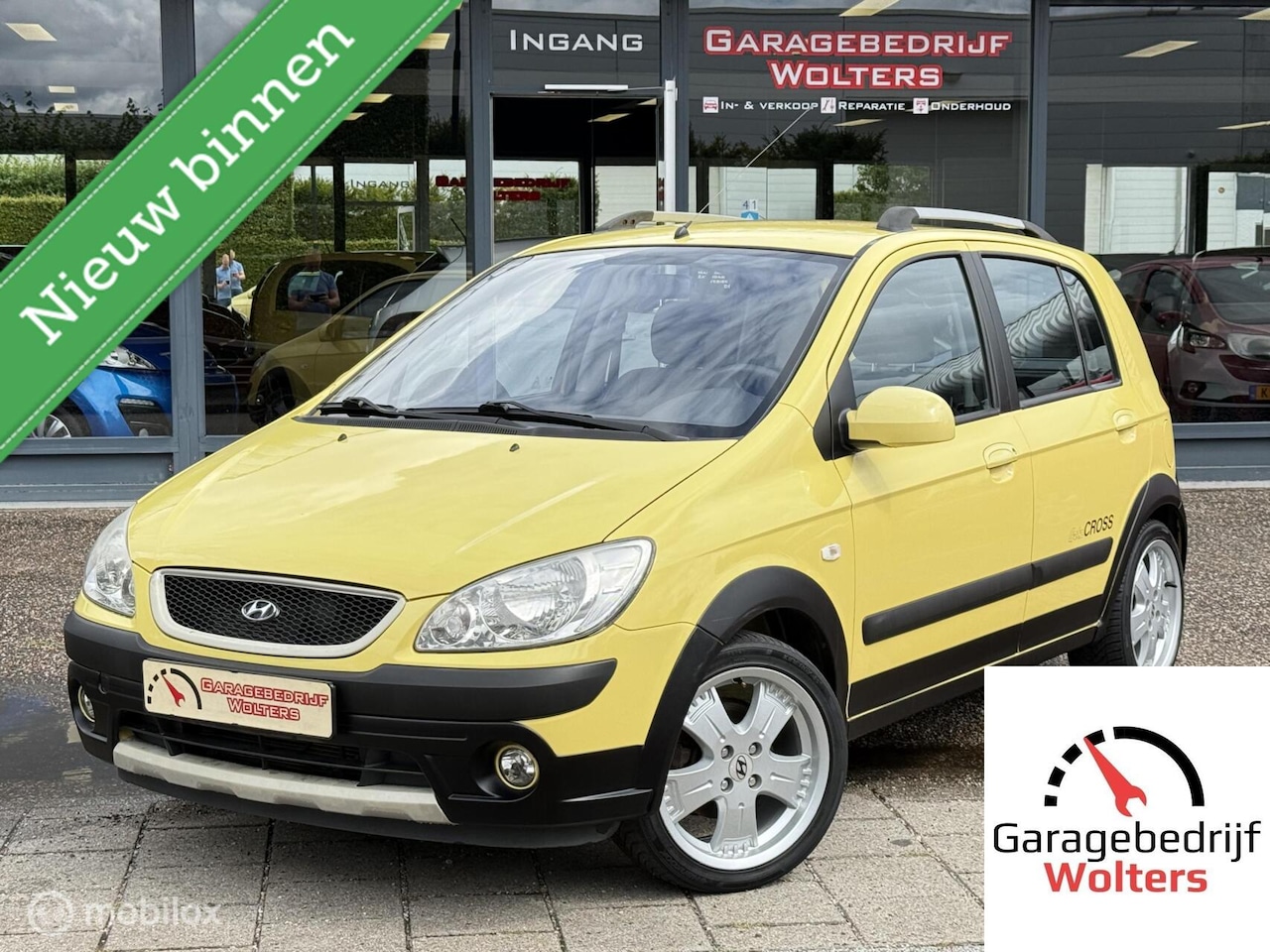 Hyundai Getz - 1.4i Cross 1ste eign ext.set velgen super staat - AutoWereld.nl
