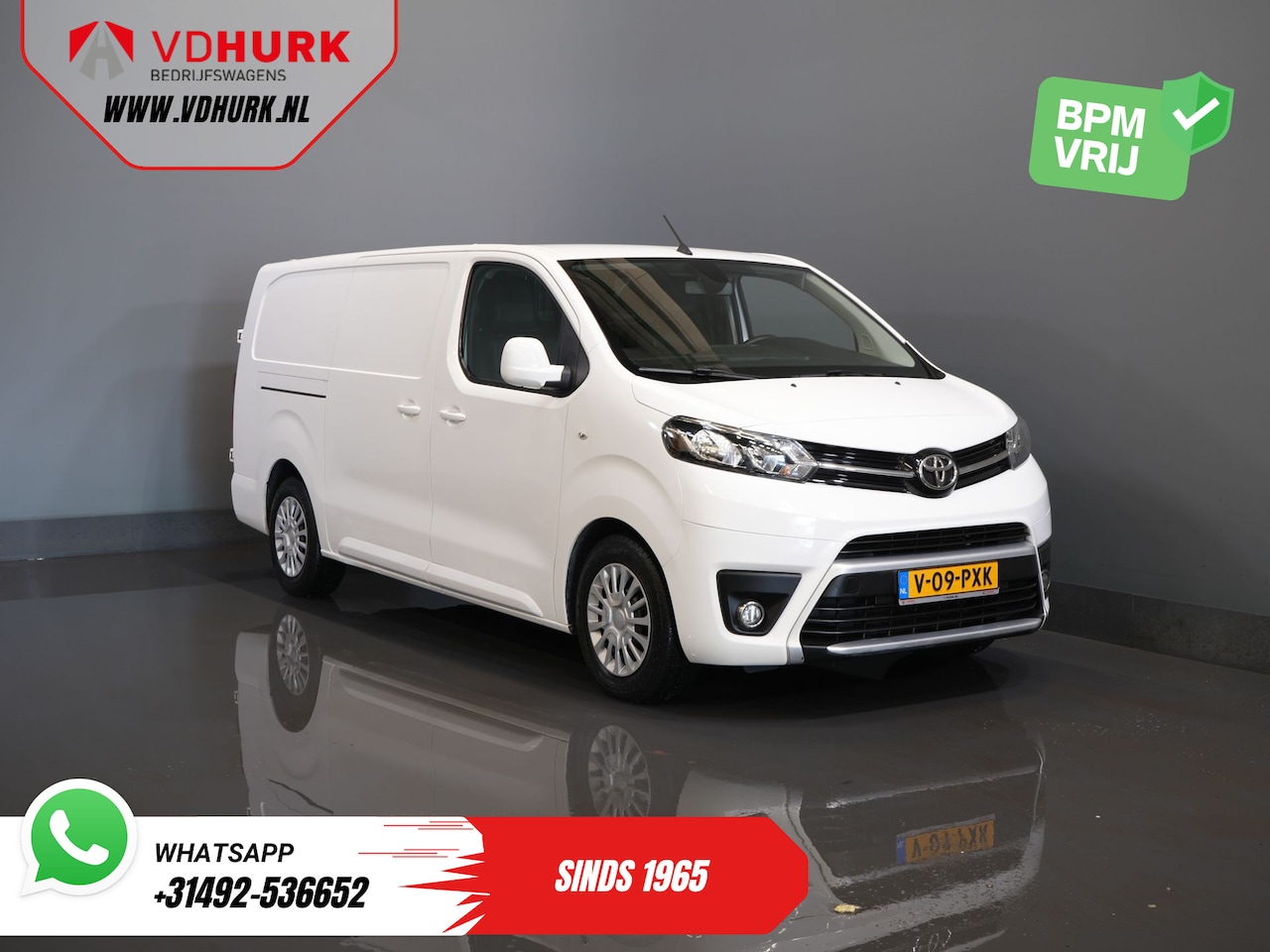 Toyota ProAce Worker - 2.0 125 pk L3 2x Schuifdeur/ Inrichting/ Airco/ Cruise/ PDC - AutoWereld.nl