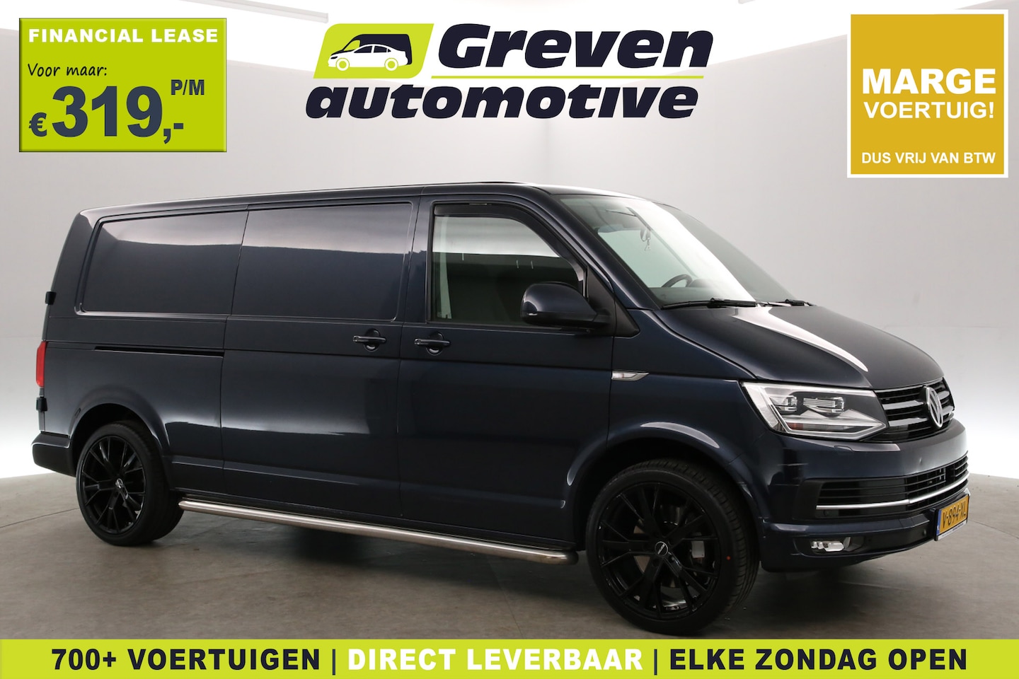 Volkswagen Transporter - 2.0 TDI L2H1 | Marge | Automaat | Airco | Cruise | Carplay | Trekhaak | Parkeersens. - AutoWereld.nl