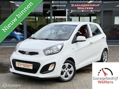 Kia Picanto - 1.0 Design Edition rood leer stoel+stuurverw