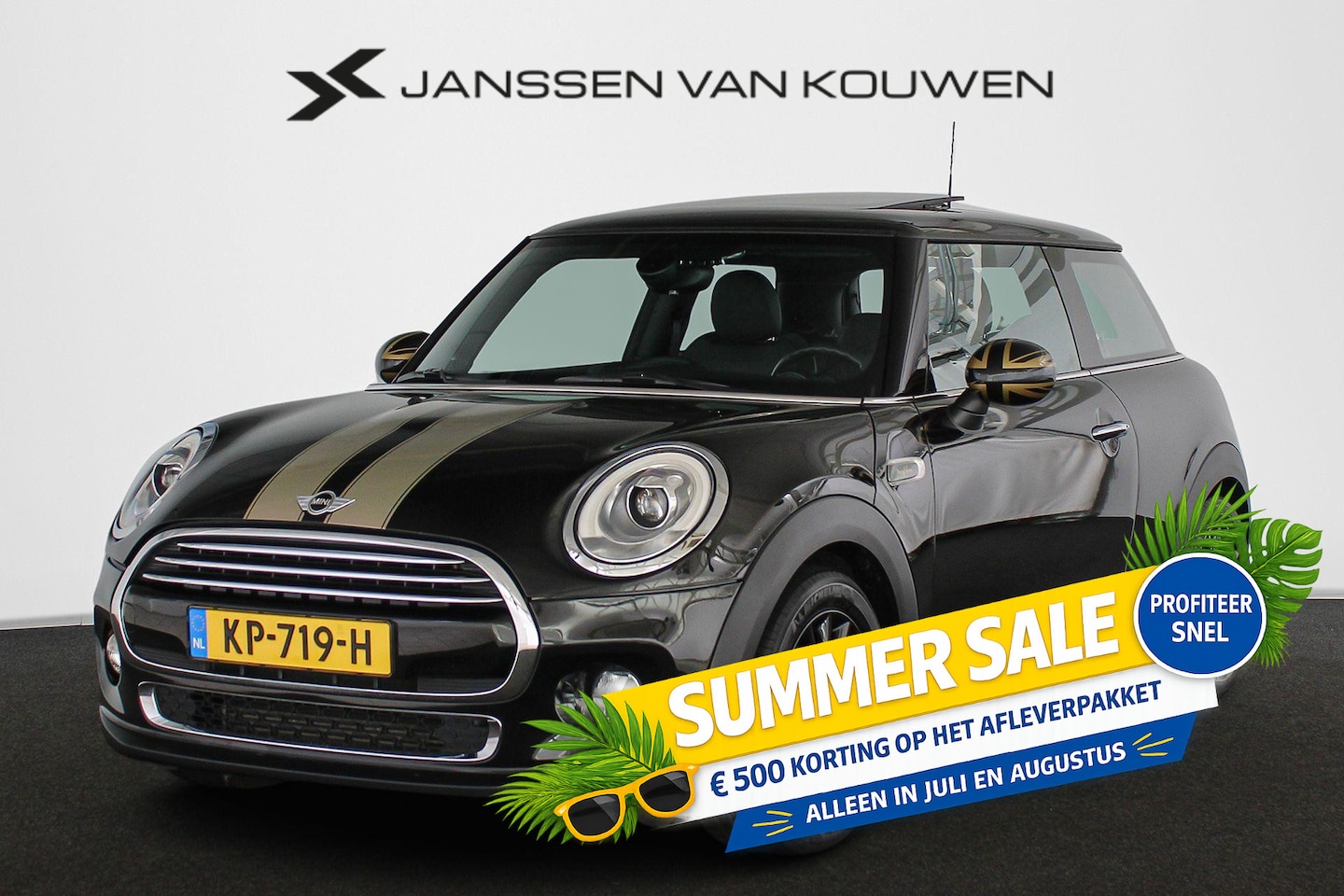 MINI 3-Deurs - 1.5 Cooper Marylebone Panoramadak Stoelverwarming Leder Keyless Harman Kardon - AutoWereld.nl