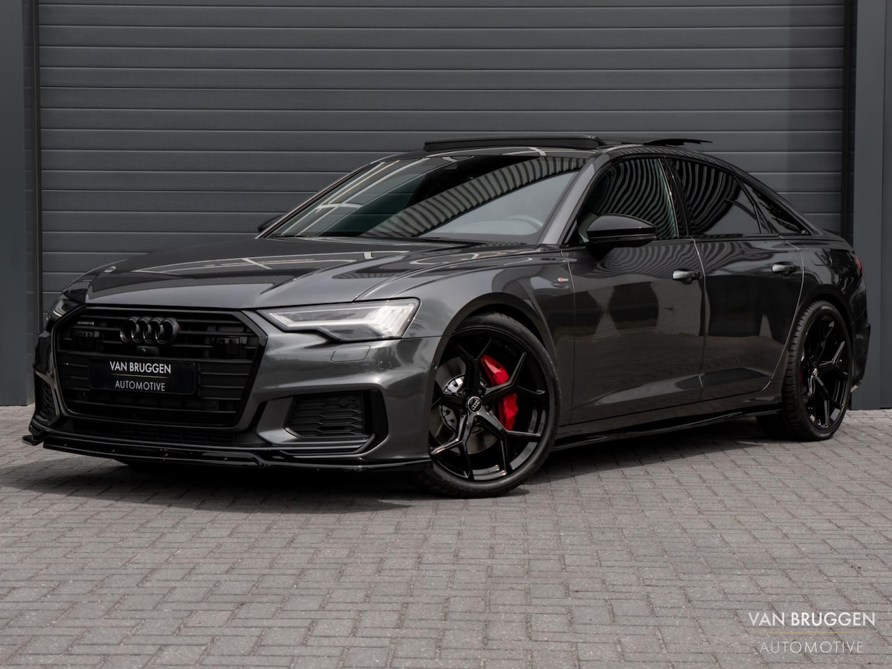 Audi A6 Limousine - 55 TFSI e quattro S-Line Pano RS-Stoelen 360 Softclose BTW 21" - AutoWereld.nl