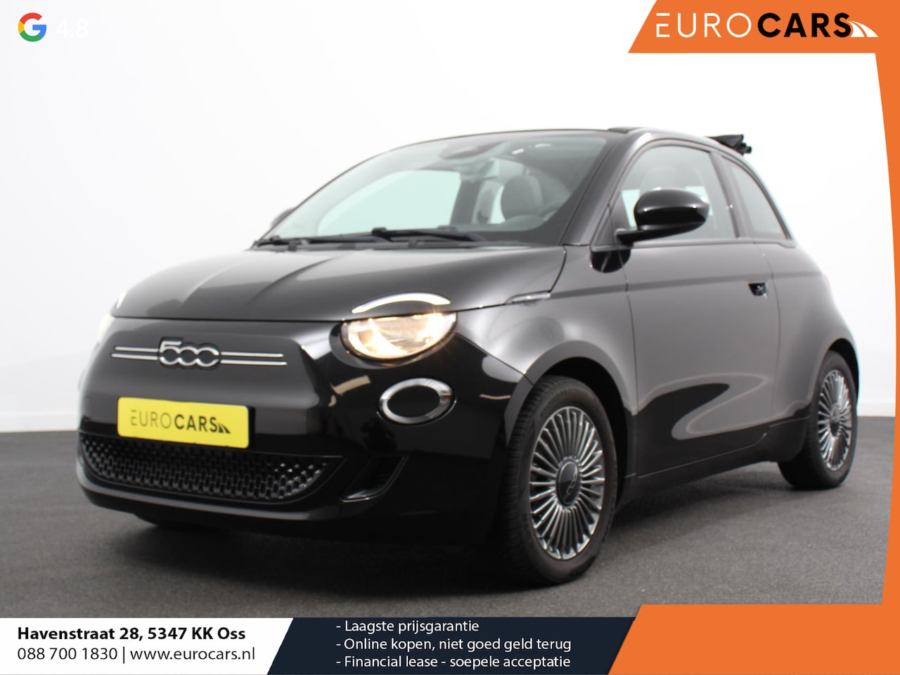 Fiat 500e - C Icon 42 kWh Automaat Climate control Cruise control Parkeersensoren Achteruitrijcamera K - AutoWereld.nl